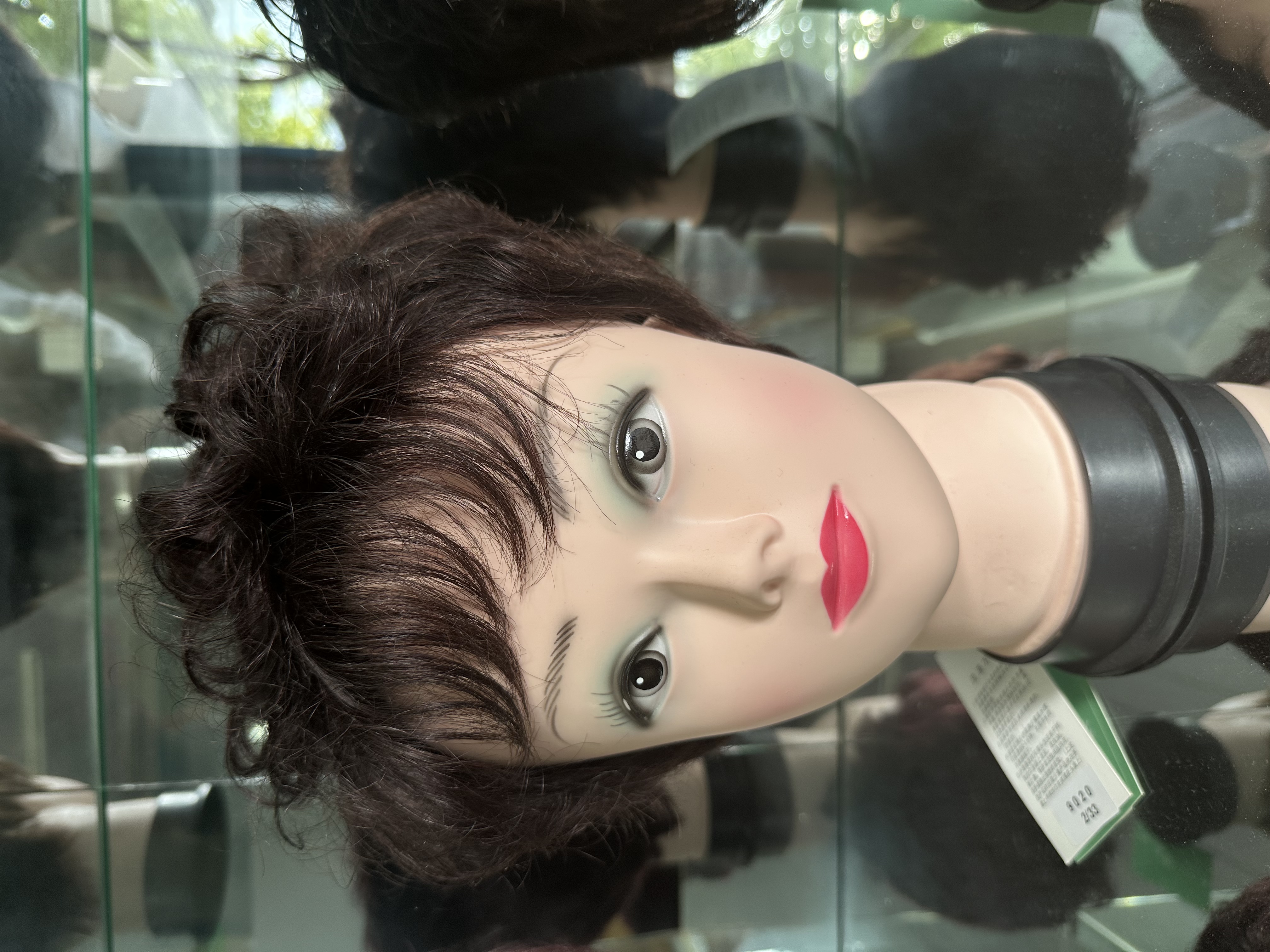 Middle-aged and elderly women's wigs, short summer hair for mothers, real hair for women, full head sets, natural real hair strands, full real hair wigs, 2 Application Scenario