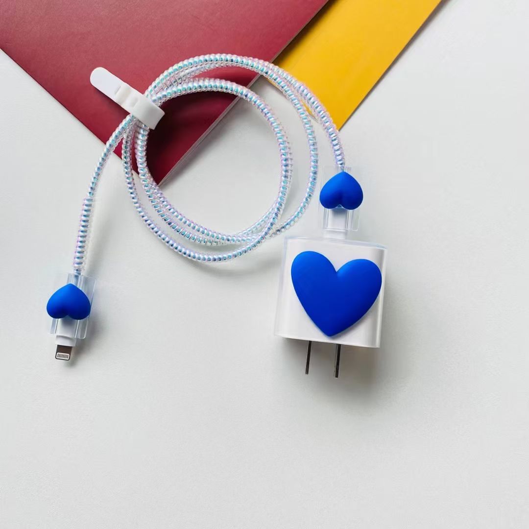 Five-piece set of charging head protective case, data cable protective case and winding device Application Scenario