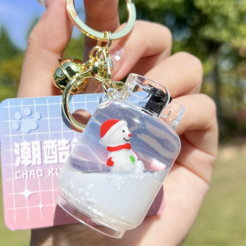 树脂钥匙扣/亚克力钥匙扣/网红漂流瓶细节图