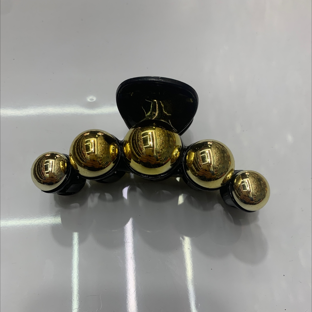 Ослепшие золотистые заколки для волос details Picture