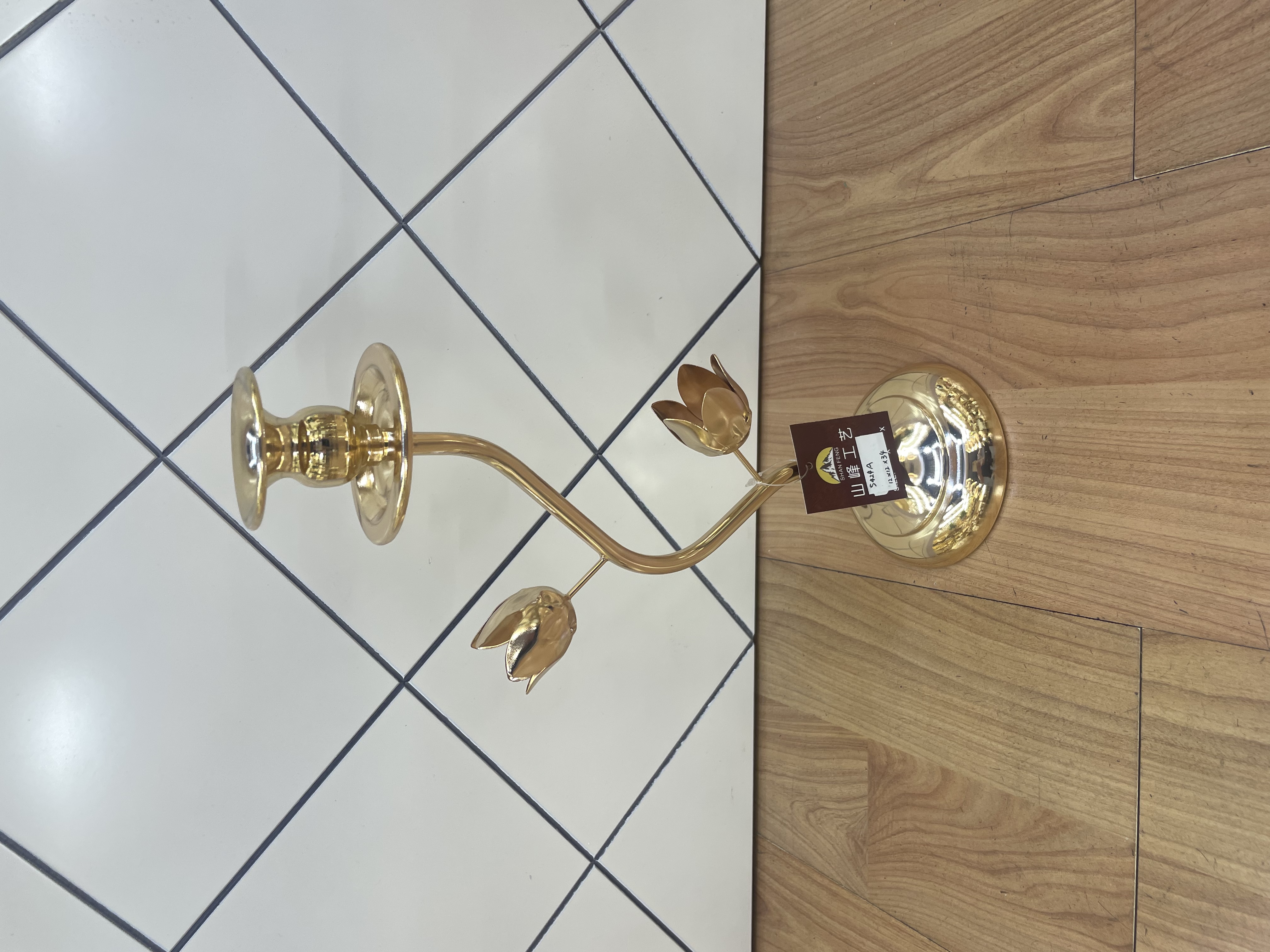 金属工艺品/合金烛台/烛台产品图