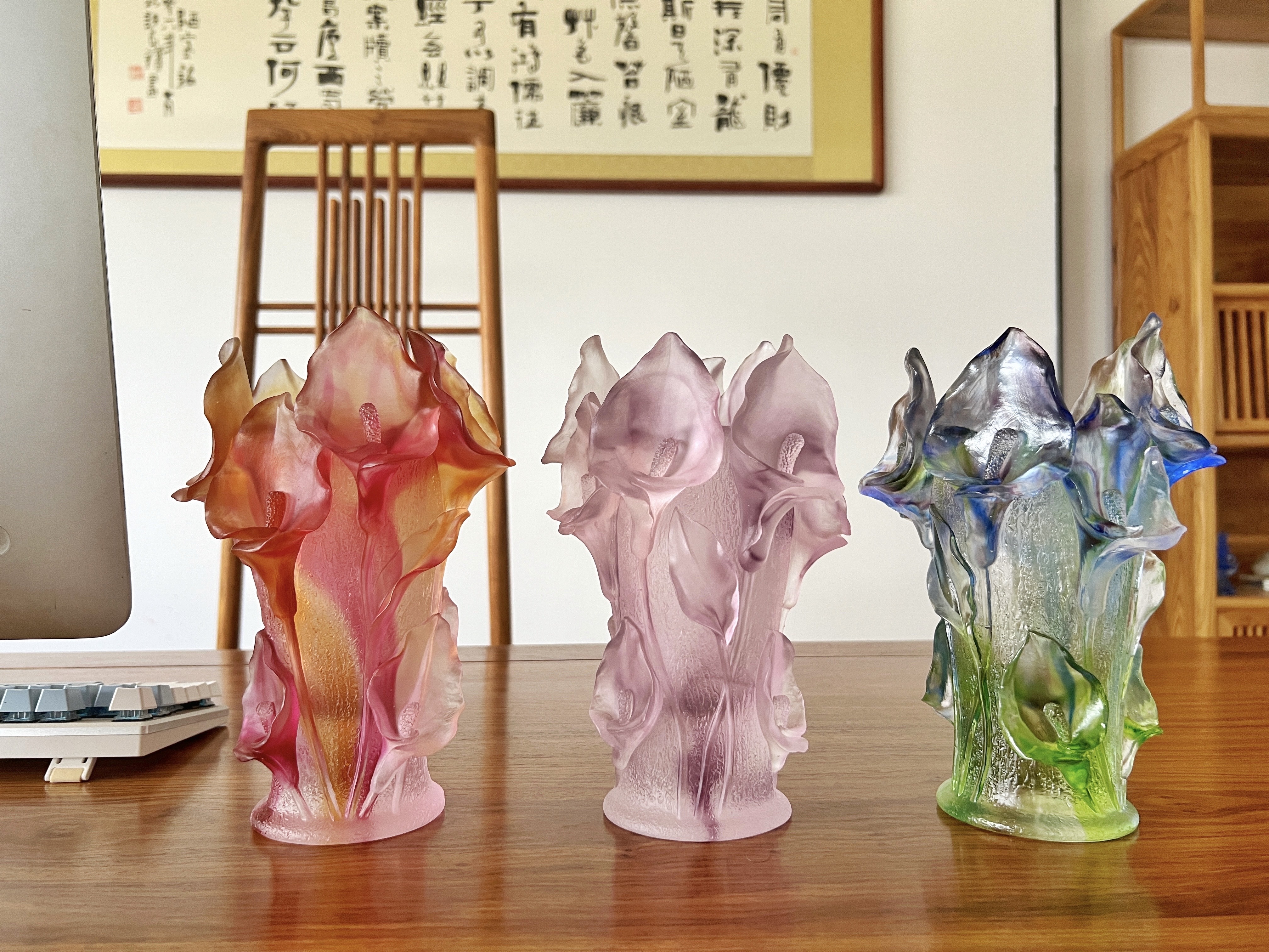 Ancient-style glazed handicrafts, home ornaments, home vases