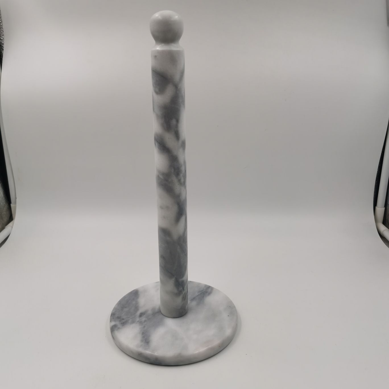 Shenzhou jade marble tissue holder, toilet paper, kitchenware available in black and white and detachable details Picture