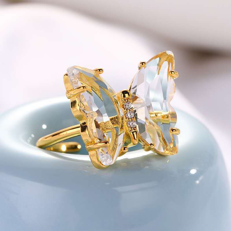 精美时尚戒指/韩系女生戒指/开口戒指细节图