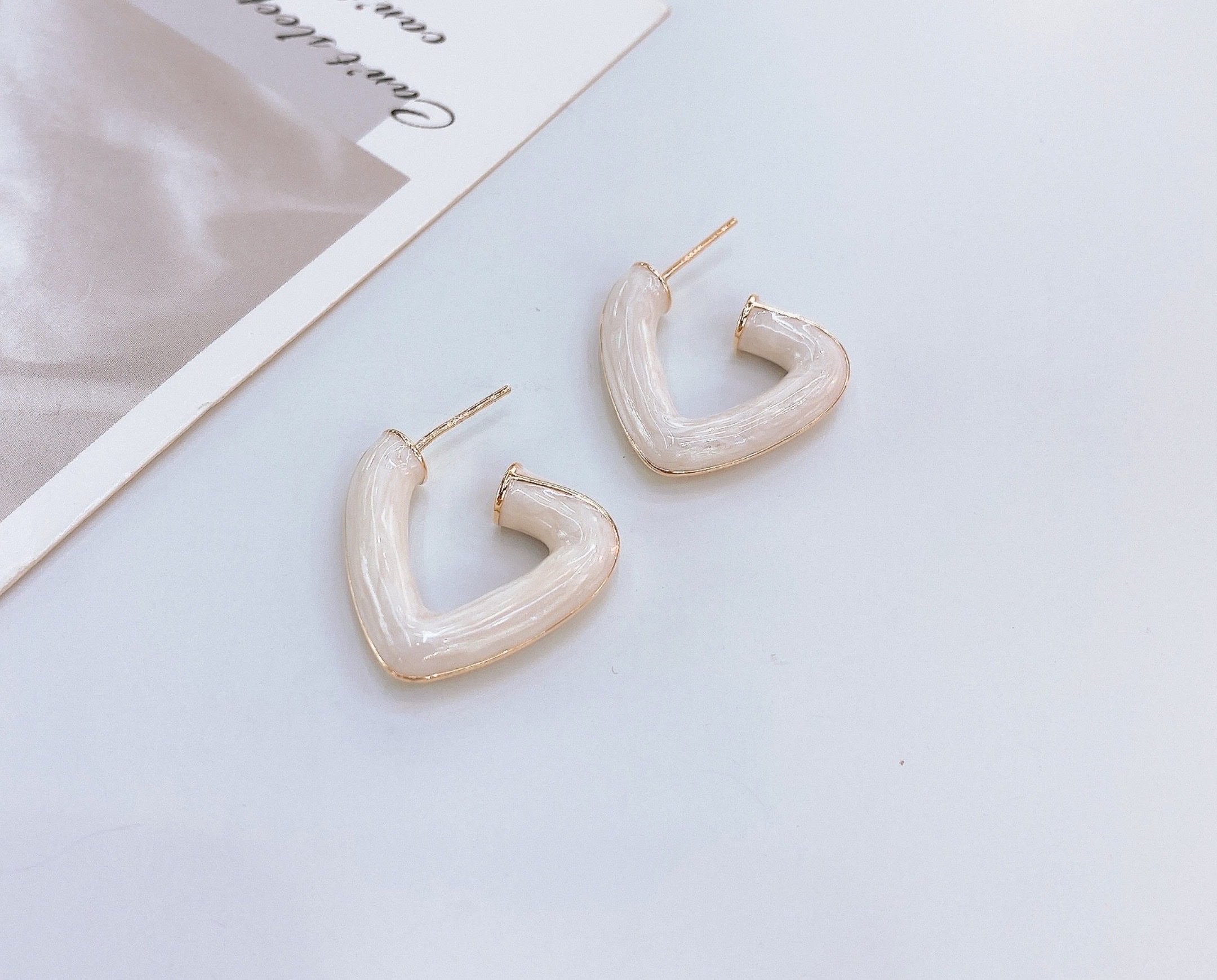 韩版滴油耳饰/耳环/韩版耳饰细节图