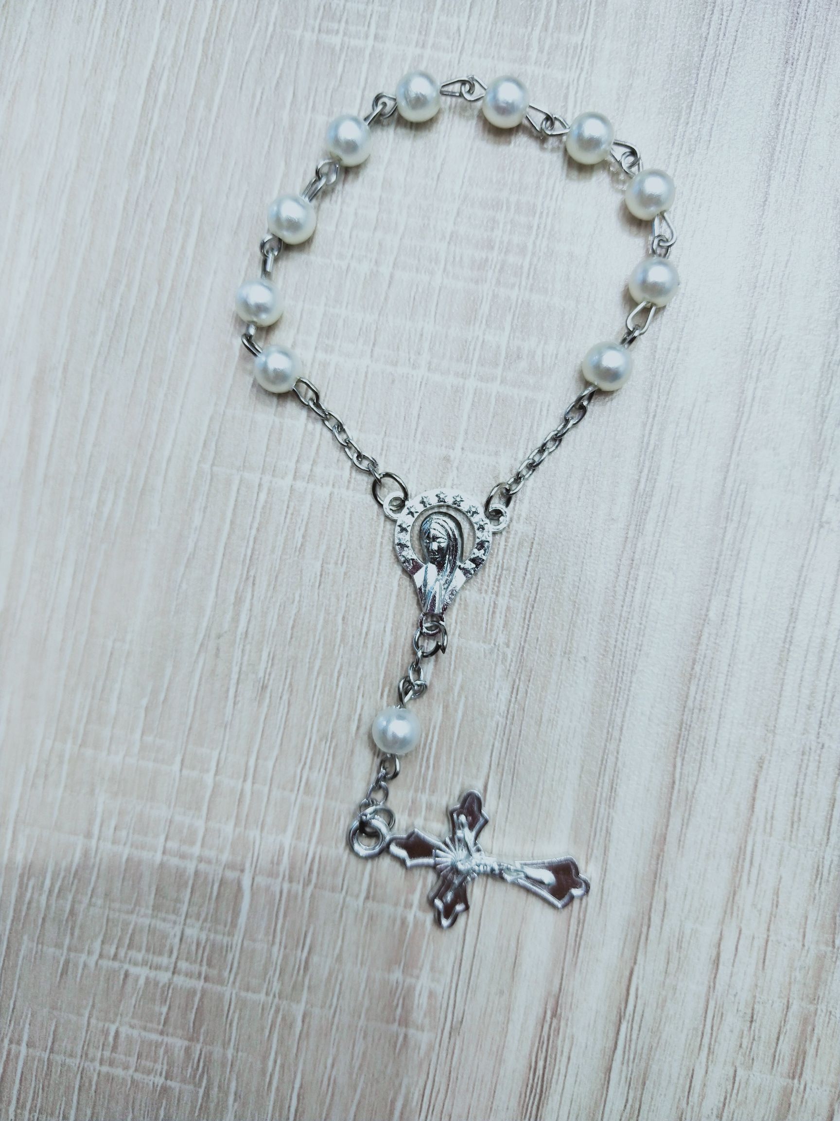 纯手工制作念珠十字架手链，厂家直接生产多种宗教信仰用品畅销国外市场详情图2