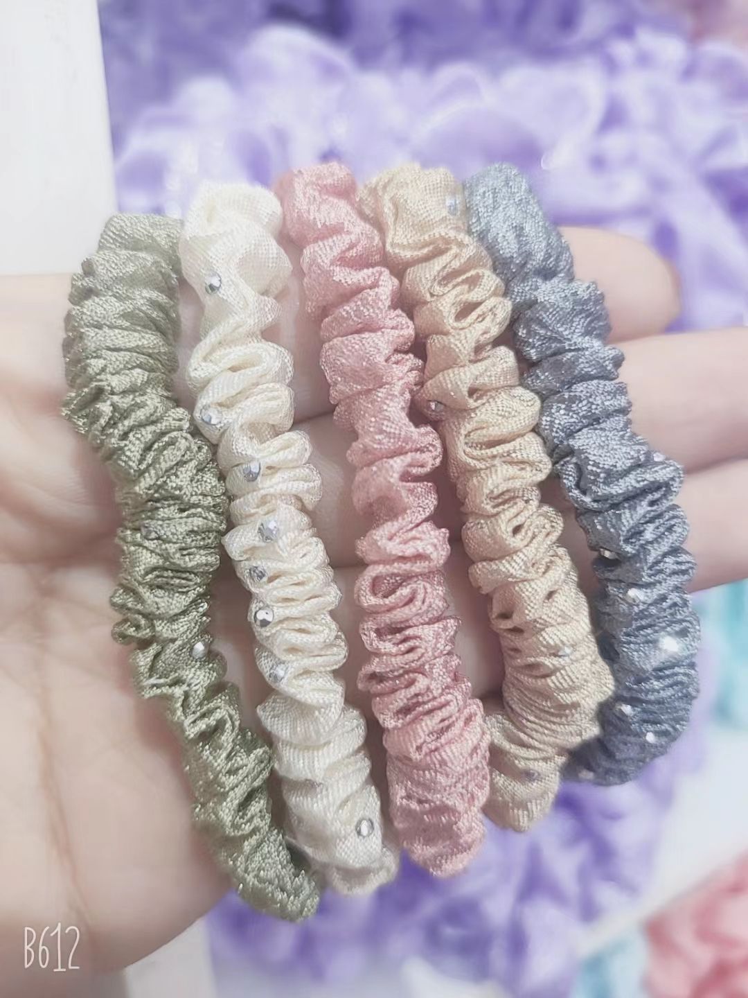 Small intestine rings, 30 large intestine hair rings, hair ties, fat intestines, Christmas hair bands, hair accessories wholesale