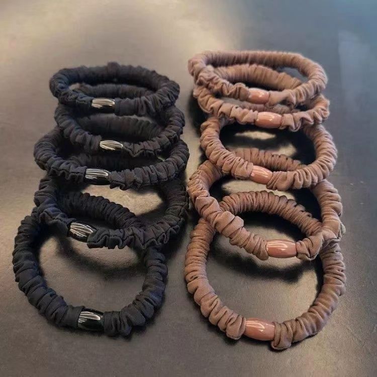 22 Small Intestine rings, 60 colors, solid color, bright color, Ding Pig large intestine rings, hair rings, elastic hair rings, direct supply from the manufacturer