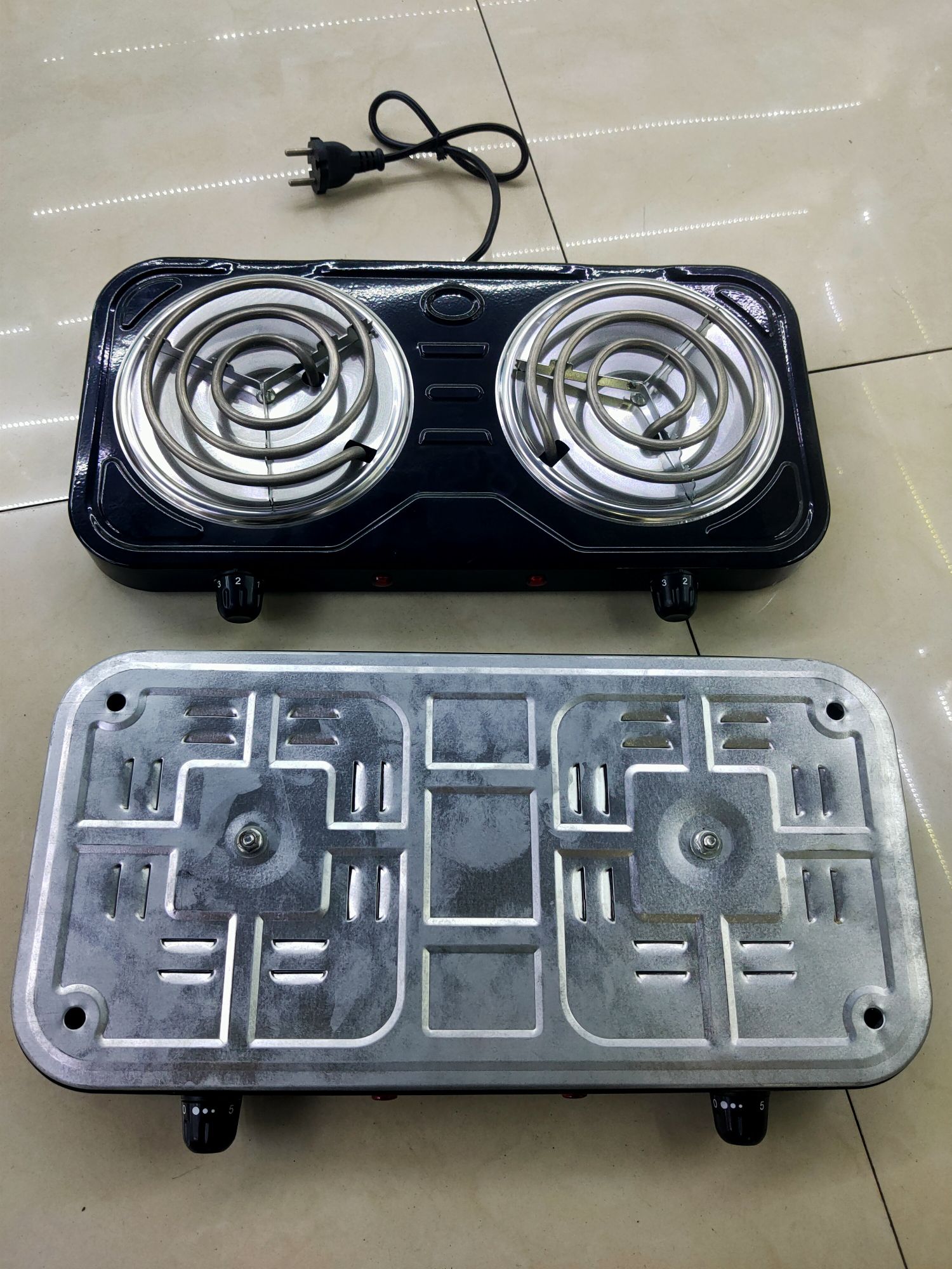 Black 2000W mosquito coil electric stove