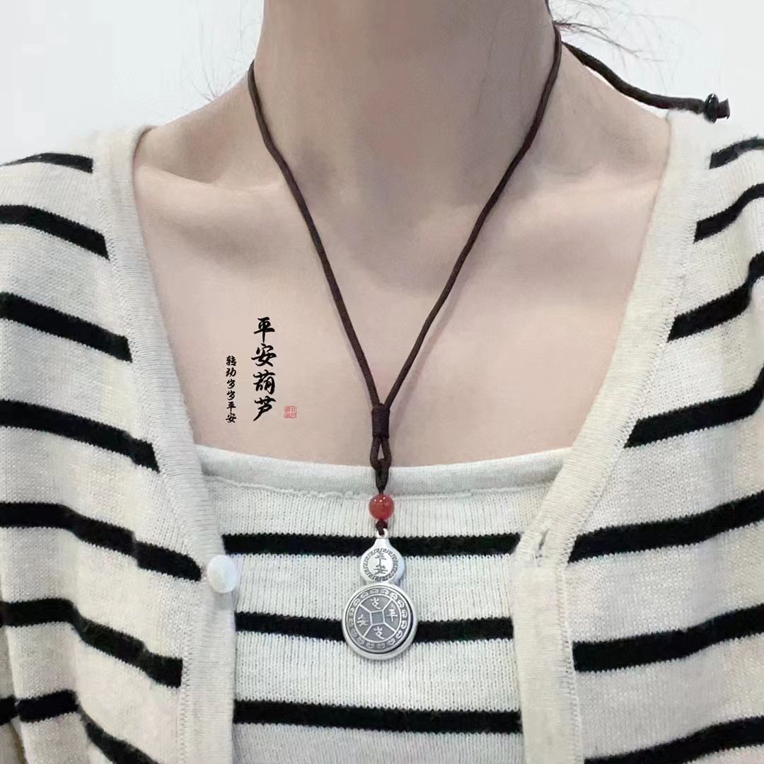 纯银项链复古时尚百搭休闲个性流行气质精致小资情调旭玲300023655