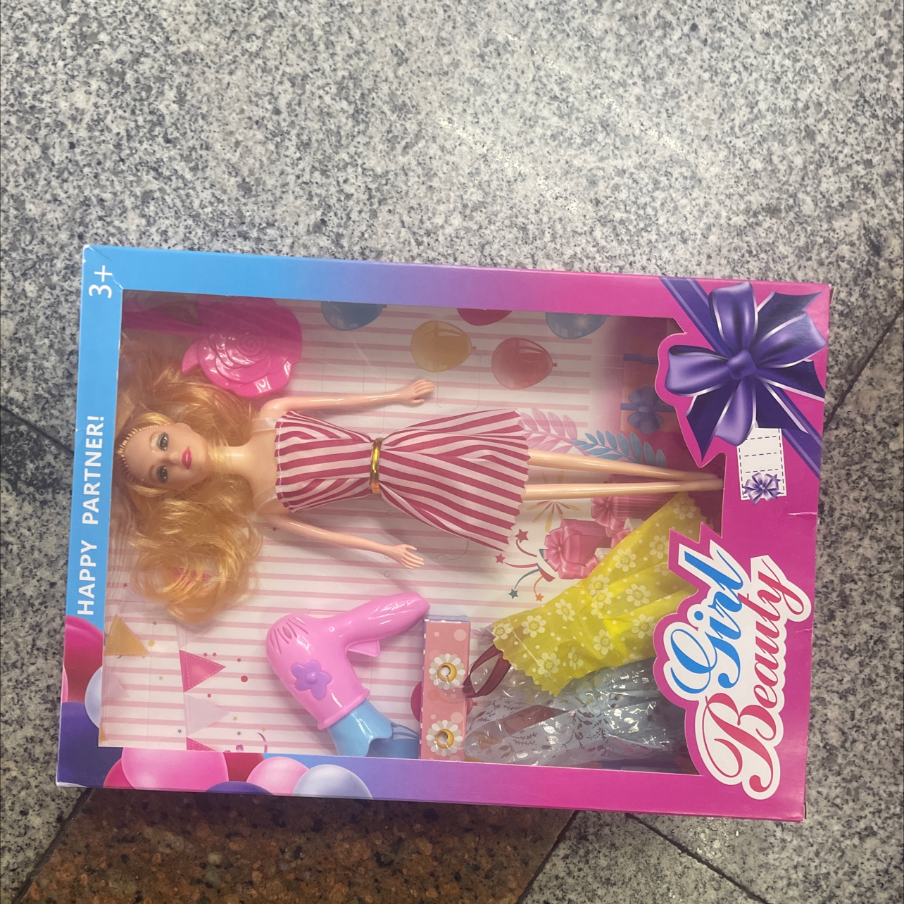 The doll is solid and the hair is random. Doll mix style, random. Welcome both new and old customers to make your purchase details Picture