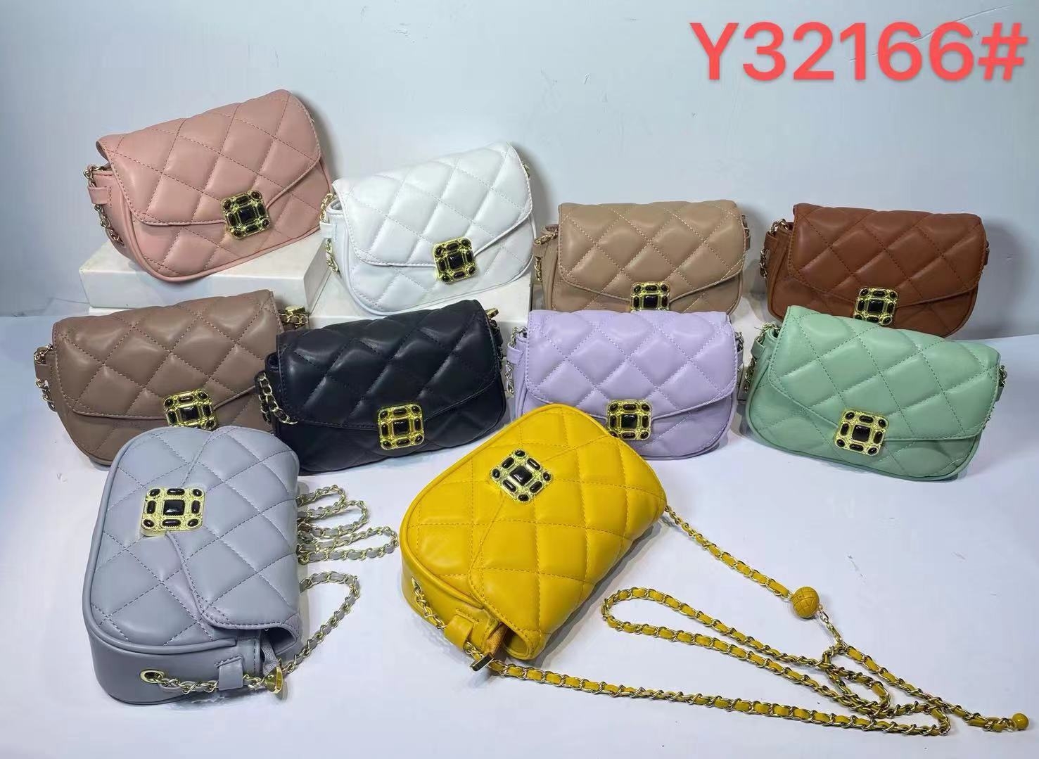 包包女2021新款时尚迷你小包ins韩版单肩斜挎包小香风菱格链条包女包新款百搭斜挎包潮流链条