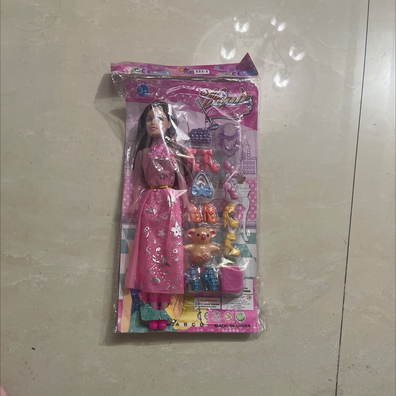 2022-40 New doll set with accessories, the dolls are hollow. With accessories. The hair is random. Doll mix style, random. Welcome both new and old customers to make your purchase Specification image