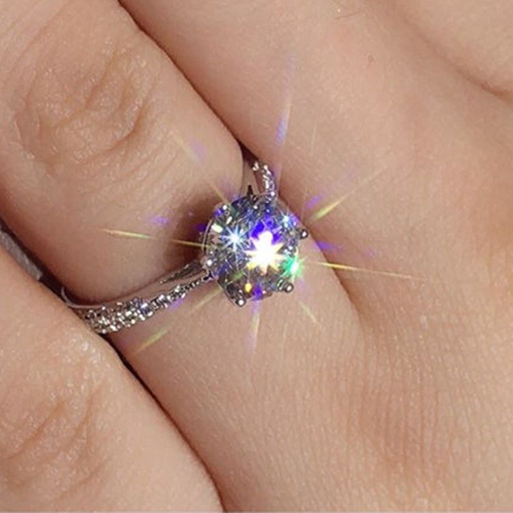 Luxurious full-diamond ring Specification image