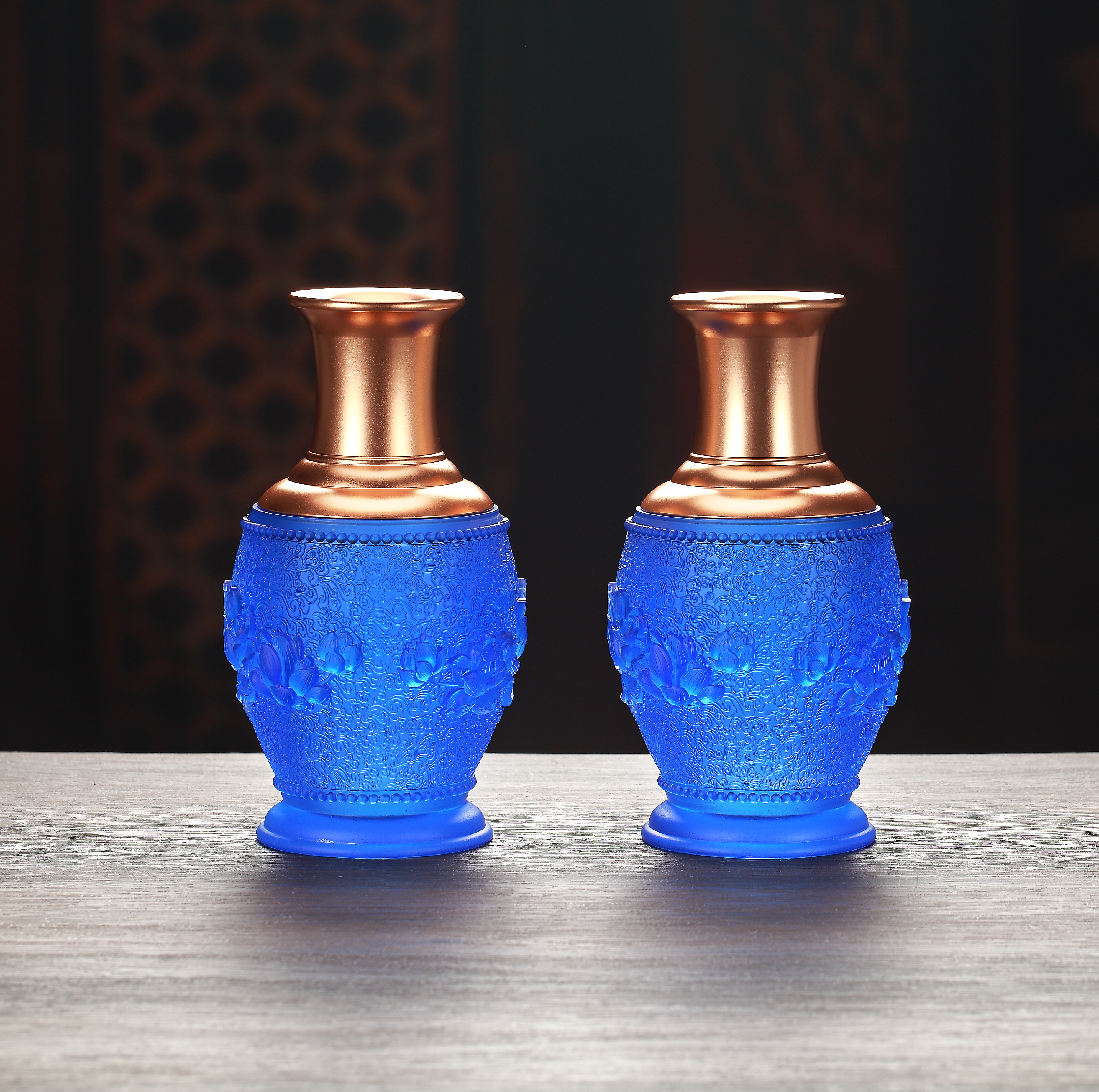 Ancient-style glazed handicrafts, glazed vases, home ornaments