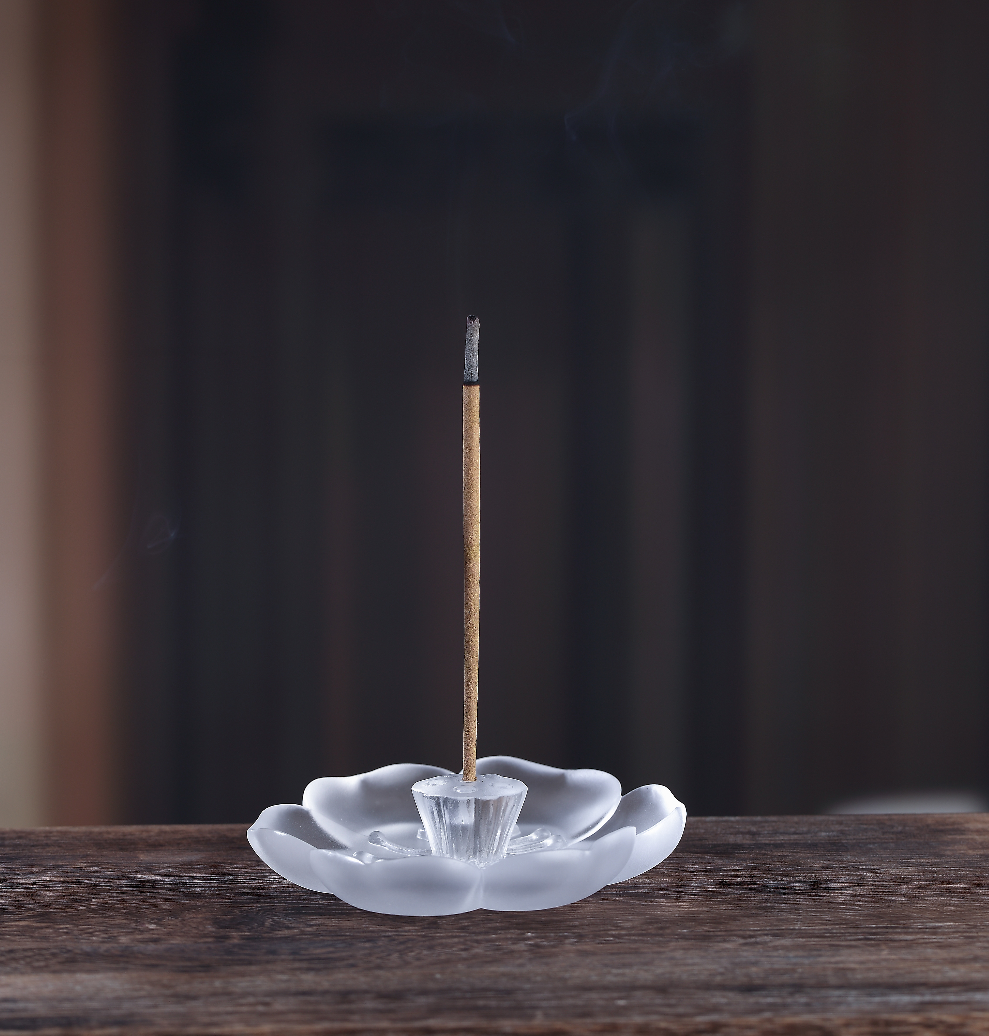 Ancient-style glazed craft lotus incense stick tray, incense ceremony gift