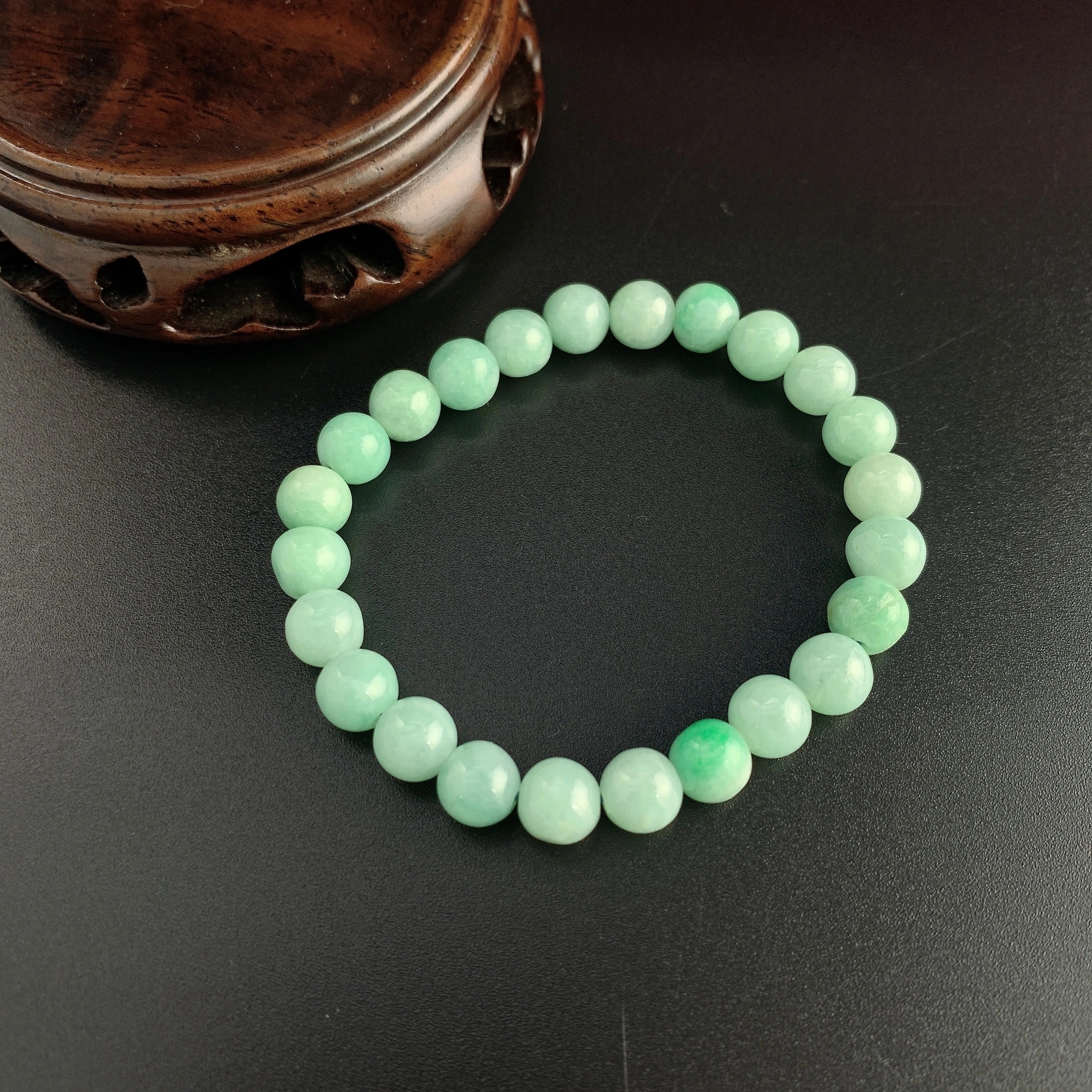 翡翠手饰实物图