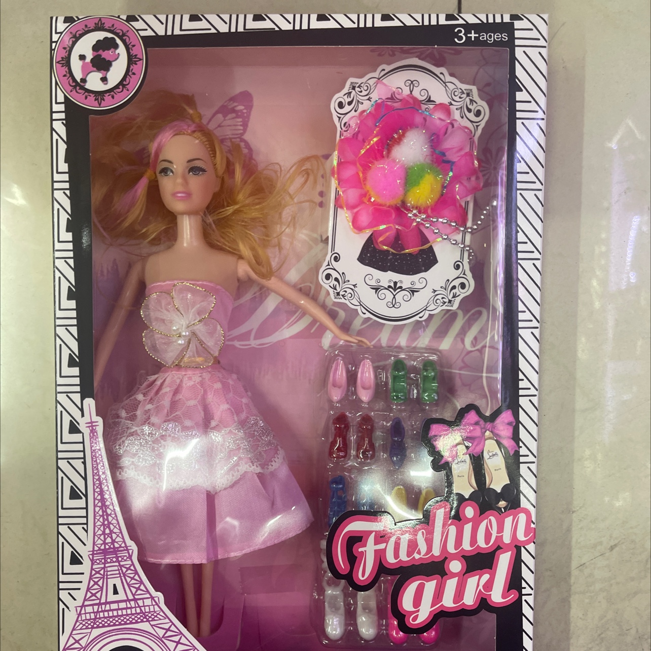 2022-42 New doll set with accessories. The dolls are solid and the hair is randomly selected. Doll mix style, random. Welcome both new and old customers to make your purchase