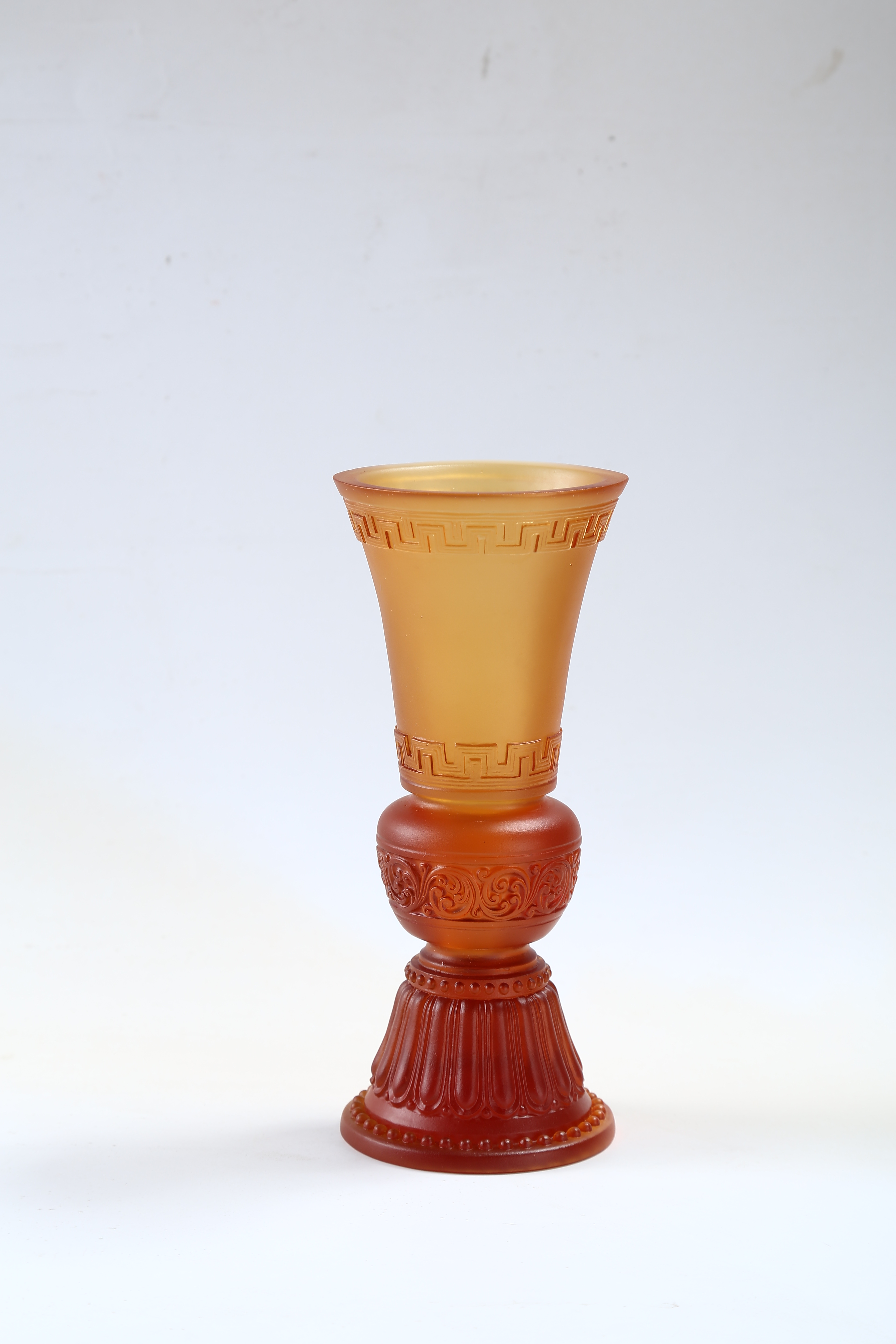 Ancient-style glazed handicrafts, glazed flower vases, home ornaments details Picture