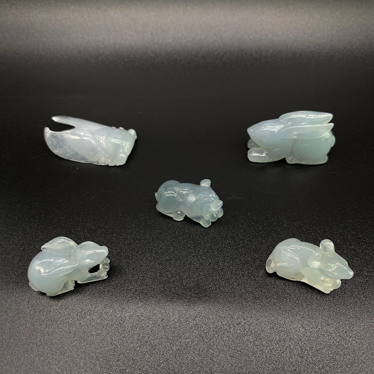 【 Oriental Jade 】 Natural jadeite and jade A-grade effective small animal pendants, jadeite necklaces, jade jewelry