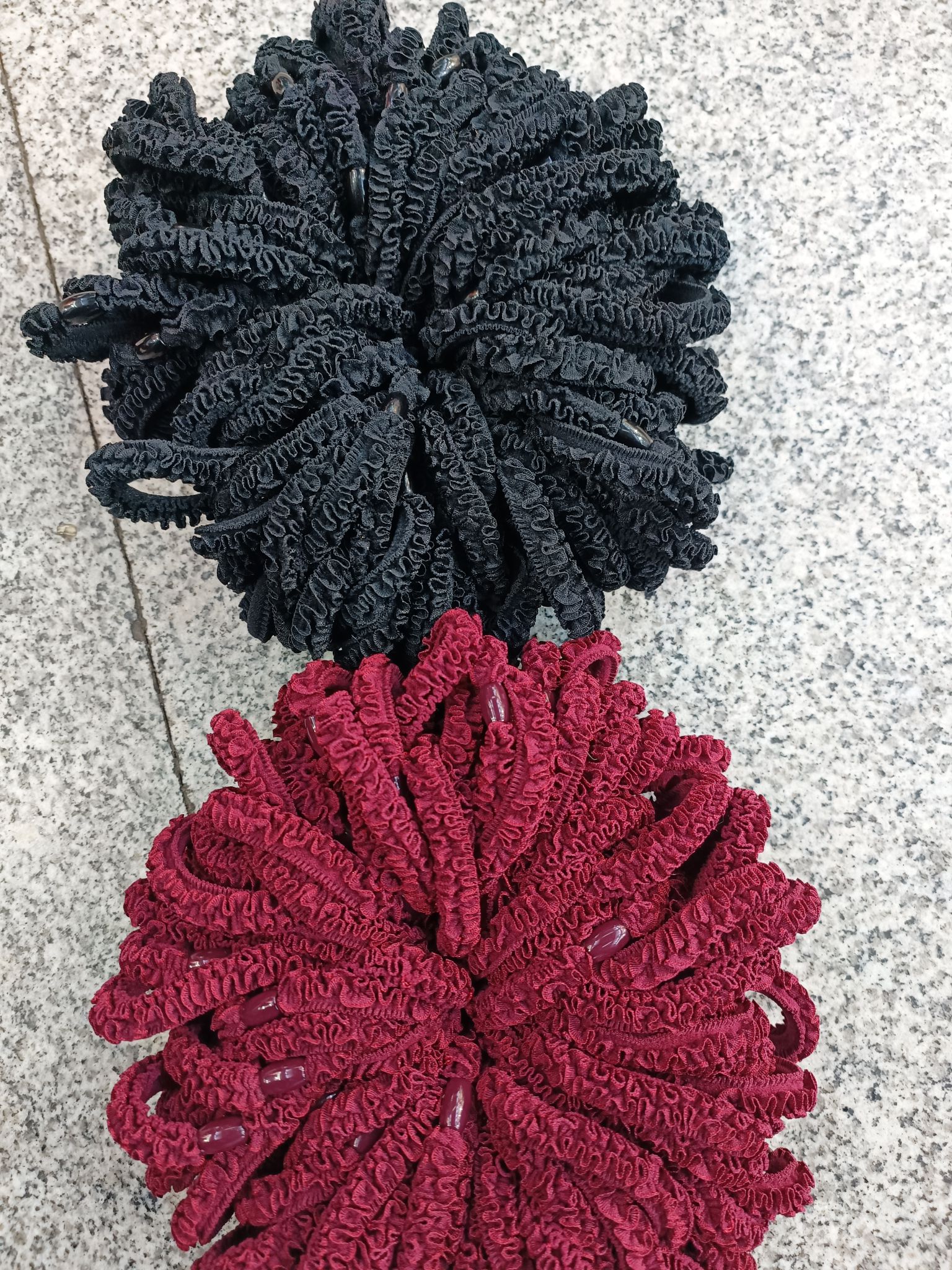 皮筋100装，2O22款韩版流行皮筋风信子详情图2