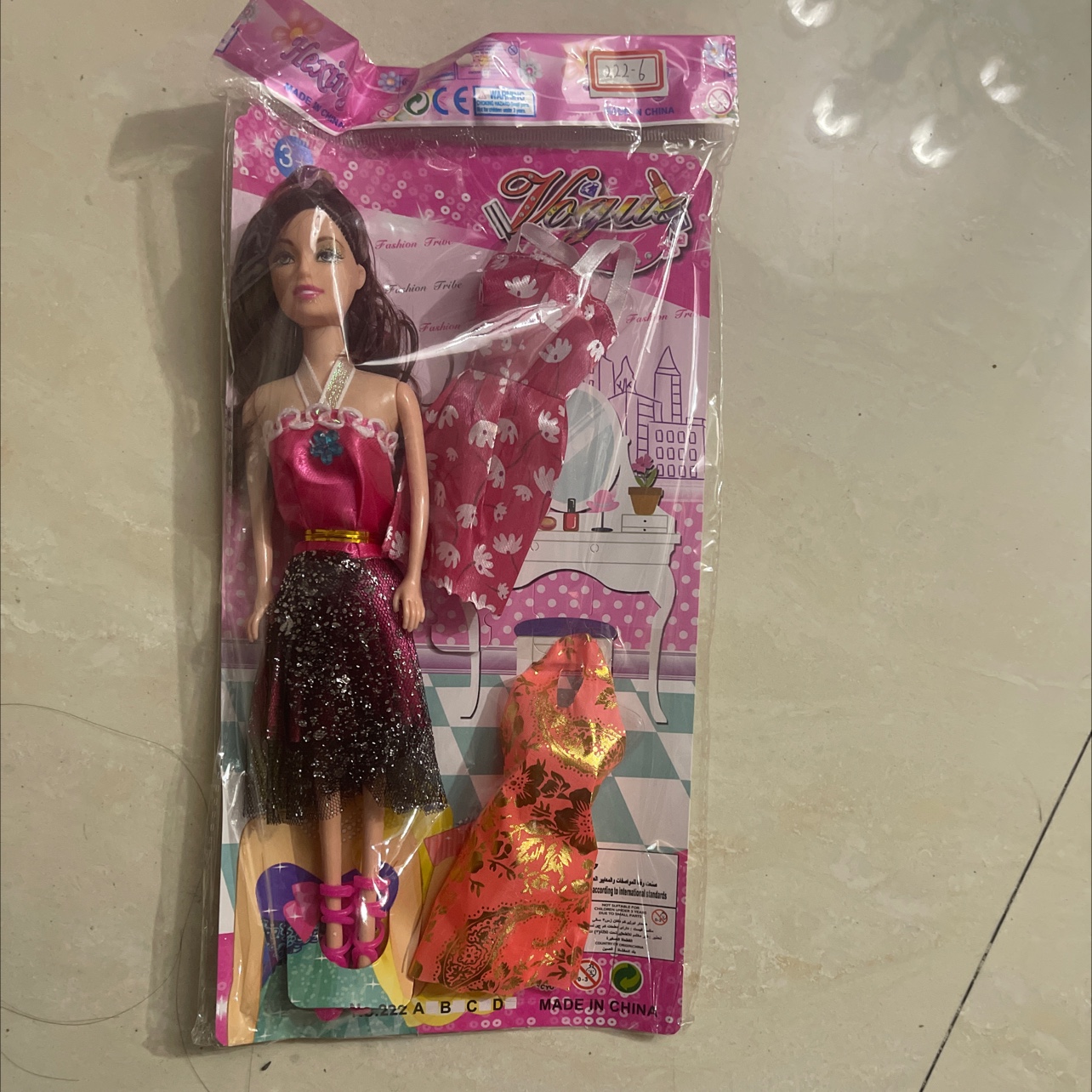 2020-39 New style dolls with clothes. There are shoes. The doll is solid and its hair is random. Doll mix style, random. Welcome both new and old customers to make your purchase details Picture