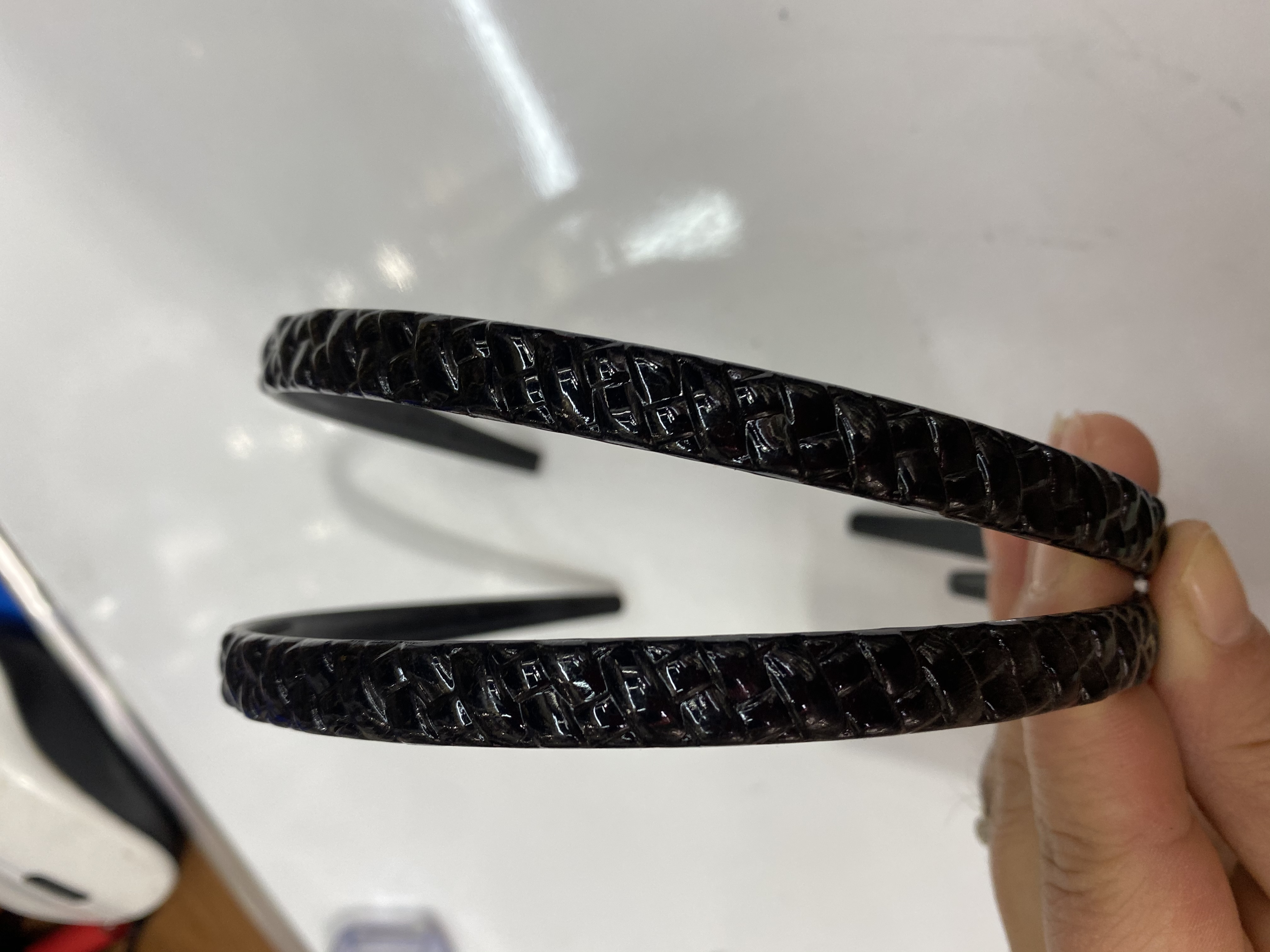 网红爆款/亮黑发箍/发箍产品图
