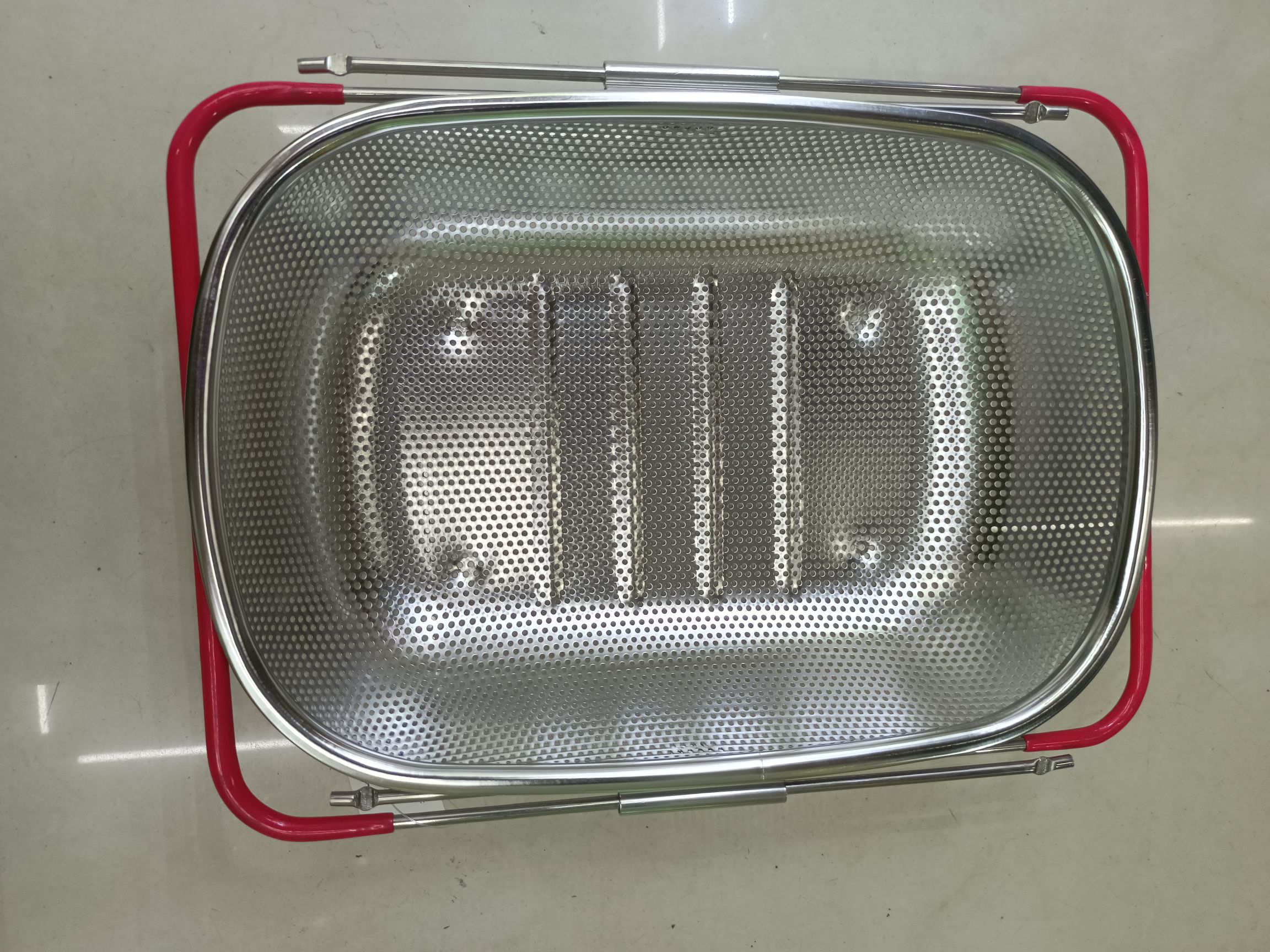不锈钢篮子/伸缩沥水篮/蔬果篮细节图