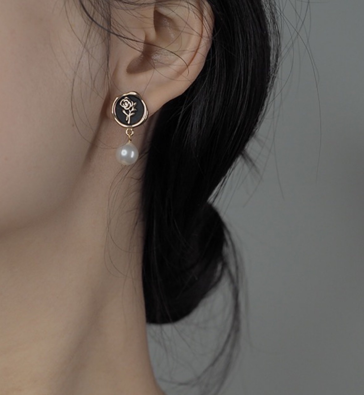 韩版铜配件耳饰