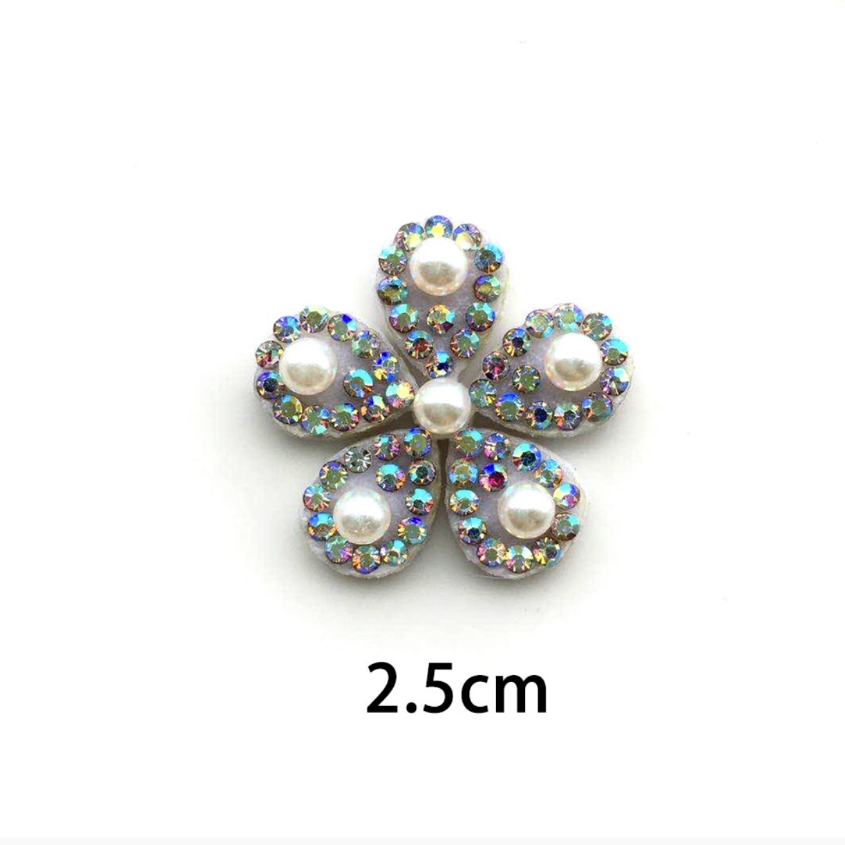 Rhinestones and ironing diamonds, non-woven fabric diamond jewelry, hair clips, headbands, children's hair accessories