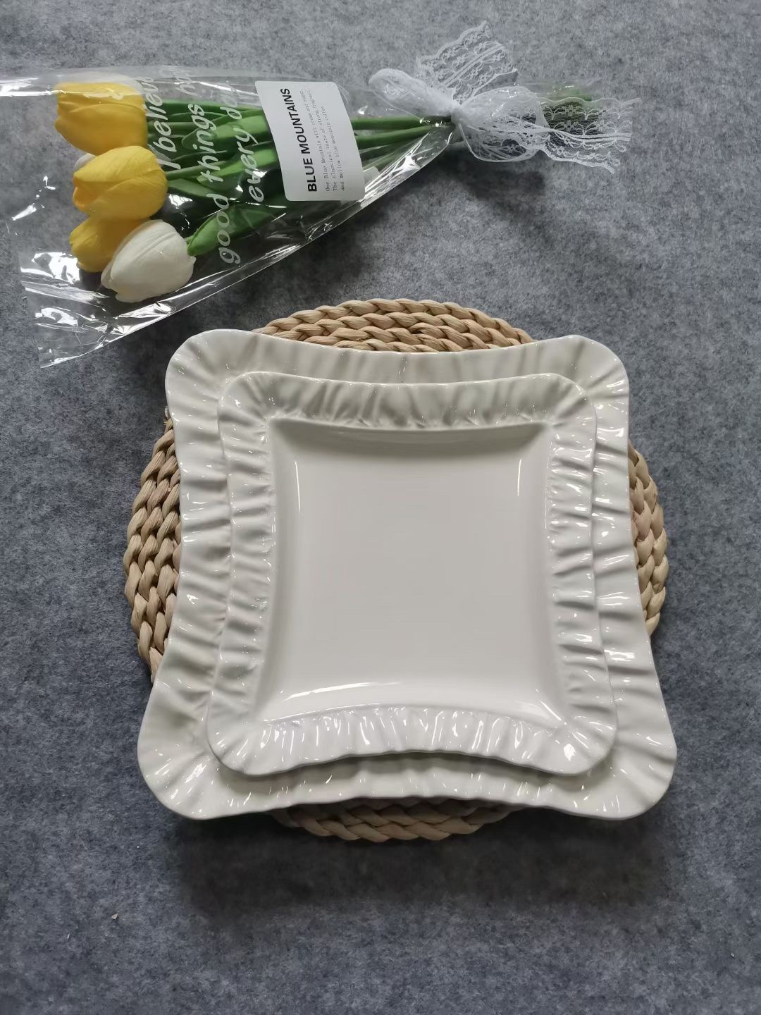 枕头纹/白瓷/简约风产品图