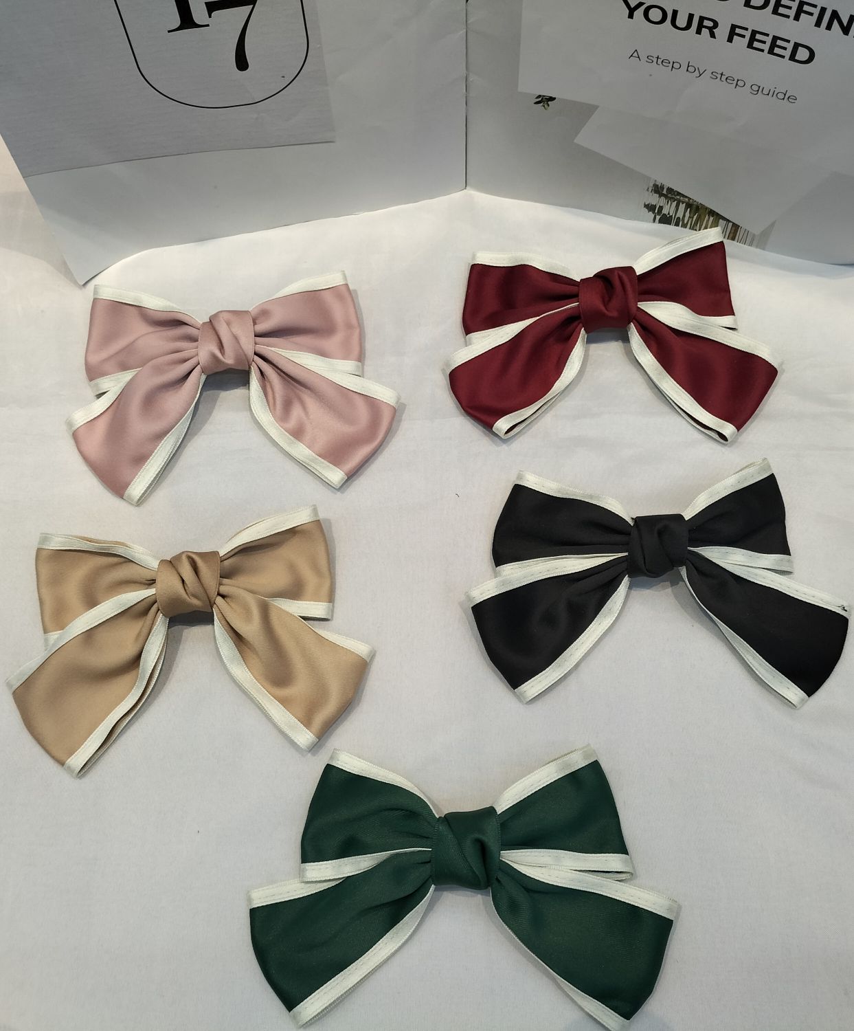 Naval style bow steel clip