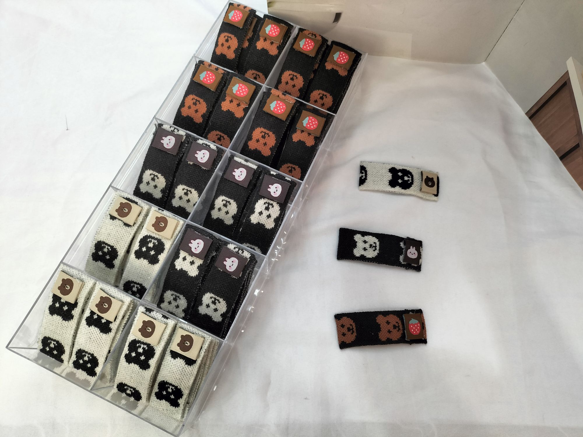 Korean version checkered BB holder detail image 3