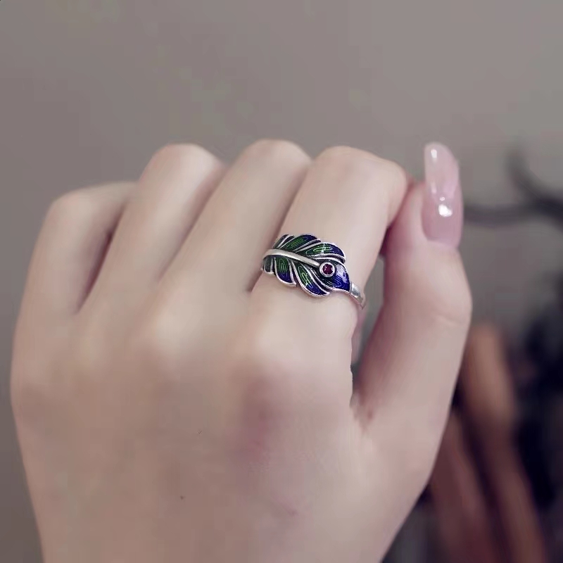 纯银戒指复古时尚百搭休闲个性流行气质精致小资情调旭玲300822366