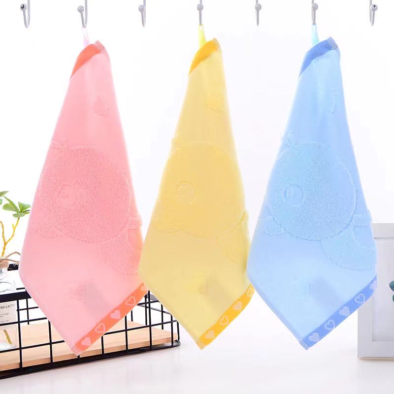 Small towels for adult postpartum women, pure cotton square towels for girls, all-cotton square towels for pregnant women to wash their faces, 25×25