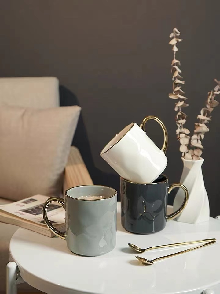 Yongsheng Nordic Creative simple Ceramic Cup Coffee water cup