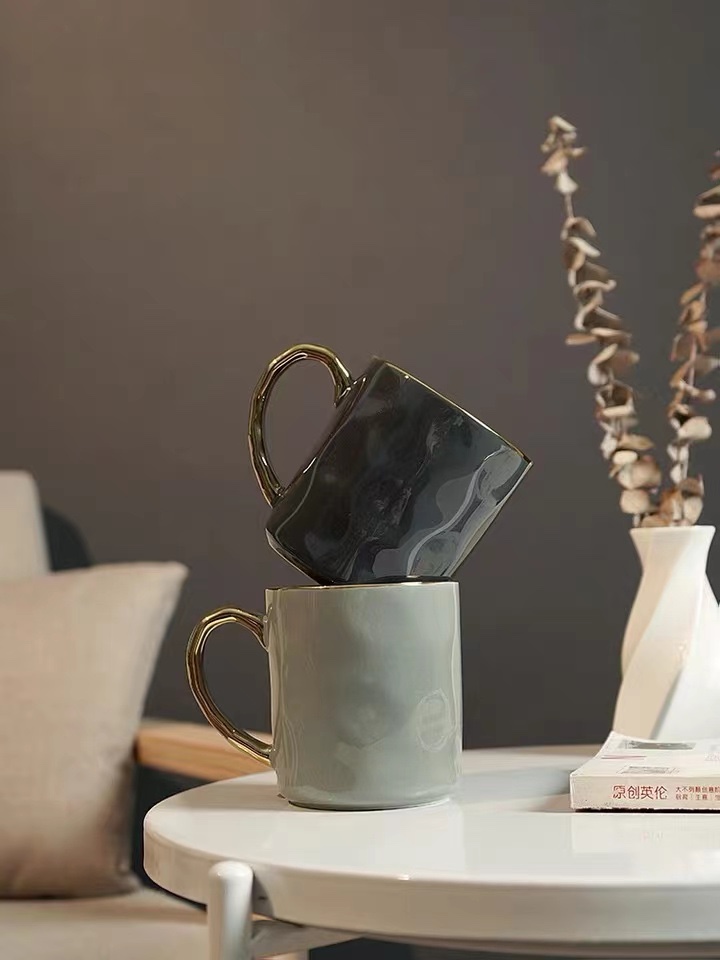 Yongsheng Nordic Creative simple Ceramic Cup Coffee water cup Specification image