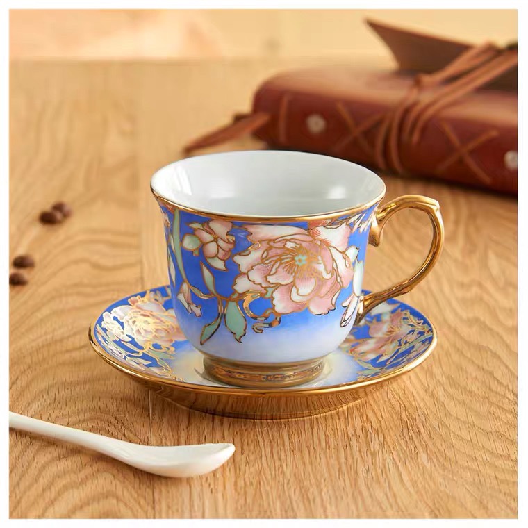 欧式茶杯/电镀/咖啡杯产品图