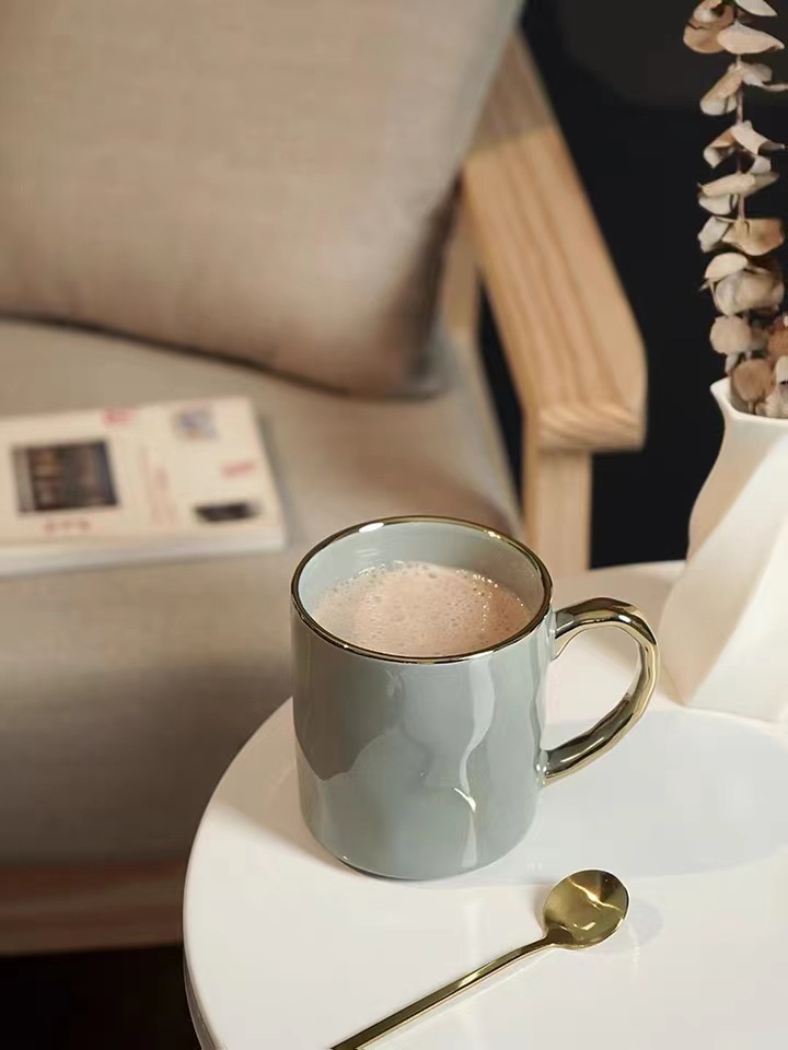 Yongsheng Nordic Creative simple Ceramic Cup Coffee water cup Item Picture