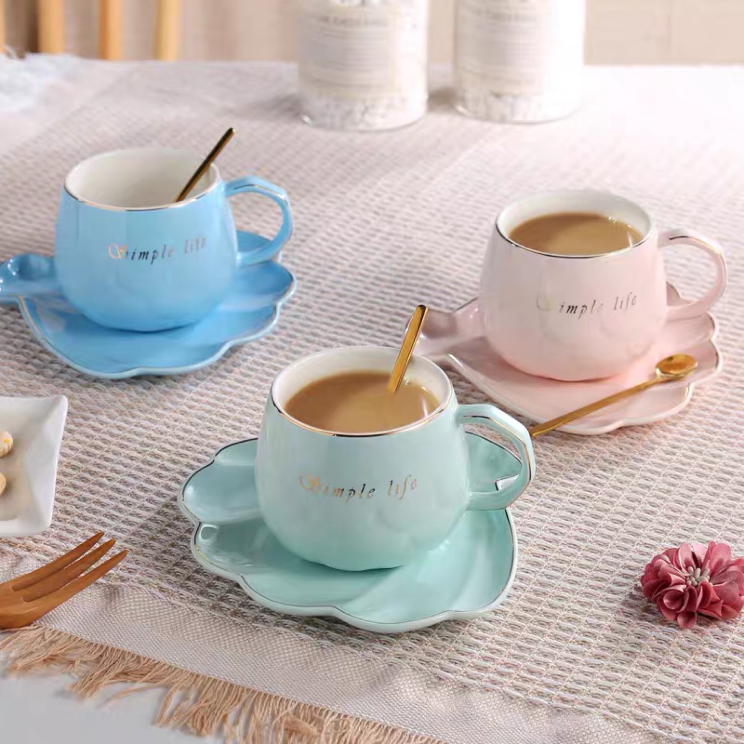 Yongsheng European Coffee's high-end, exquisite and high-appearance-level tea sets
