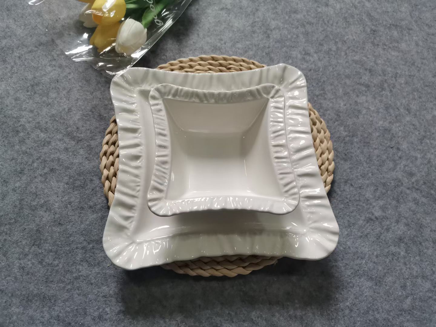 枕头纹/白瓷/简约风细节图