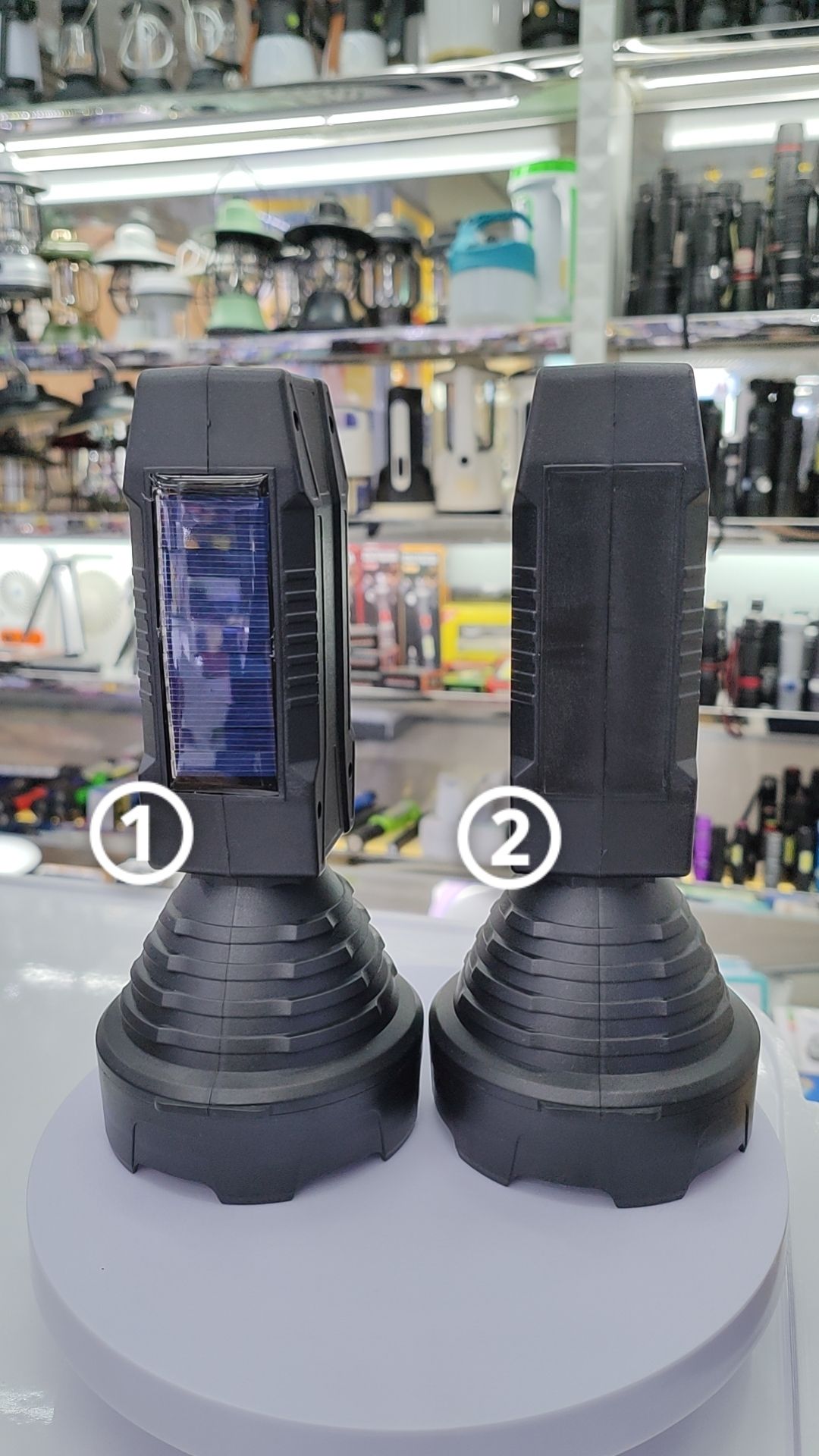 Portable new energy flashlight detail image 2