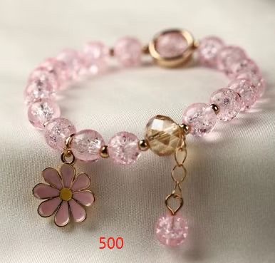 Daisy bracelet in Hu LAN color, fashionable and versatile, Hongtao Accessories A - 0028 Specification image