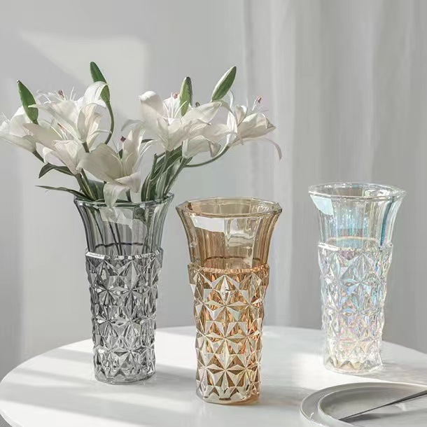 Chu Guang Glass King Glass Vase Home Decoration Crystal Glass Vase Application Scenario