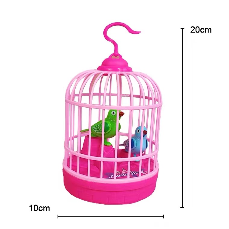 儿童鸟笼玩具电动声控感应鸟仿真小鸟有声会动会叫婴儿宝宝幼儿园详情图5