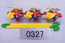 Children's walking lessons: Hand airplane push toys, wheel push AIDS, push fun, single pole learning to walk with a bell, tongue sticking out 0327 Application Scenario