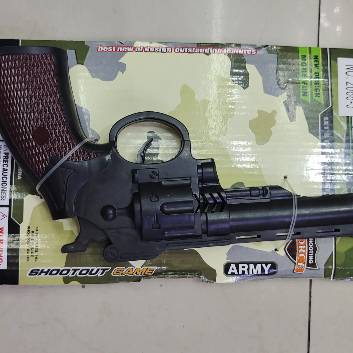Estilo clásico tarjeta de atadura para niños juguetes traje de policía pistola de juguete individual al por mayor 234 Item Picture
