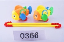 Children's walking lessons: Hand airplane push toys, wheel push AIDS, push fun, single pole learning to walk with a bell, tongue sticking out 0366 Specification image