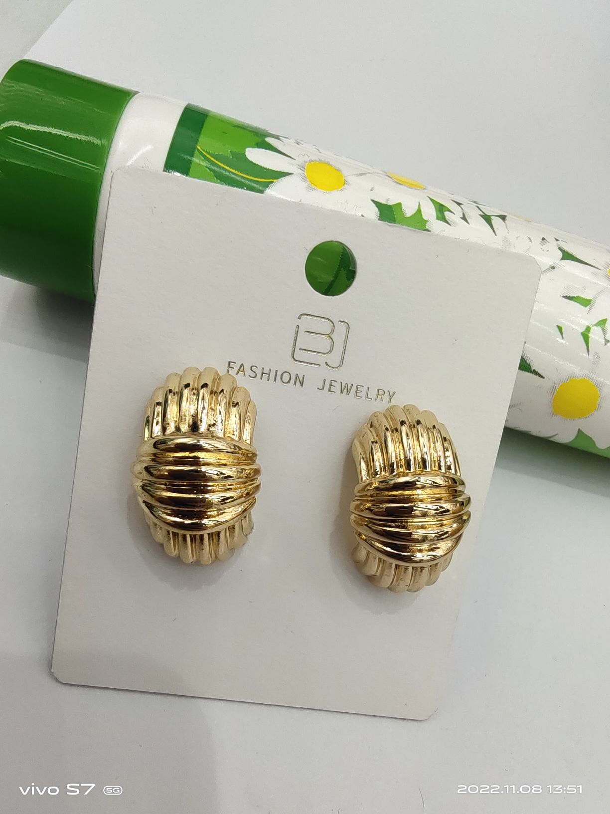 欧美风时尚潮流百搭休闲小耳钉百佳靓-0021