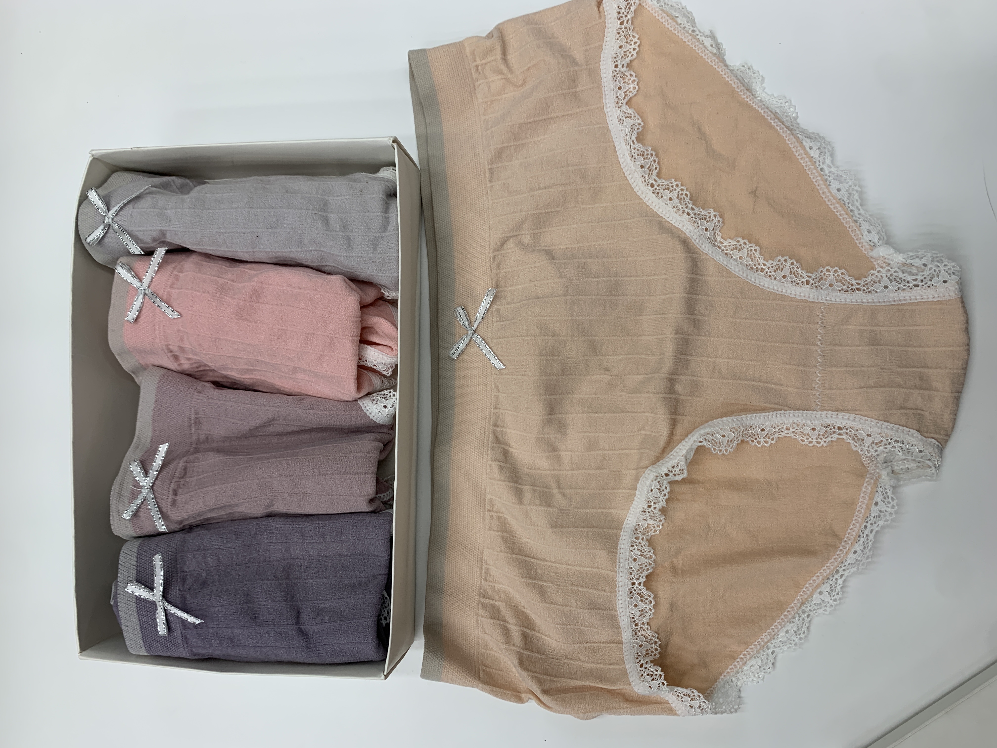 Gift Box Panties, Cotton Panties Girly Panties full figure